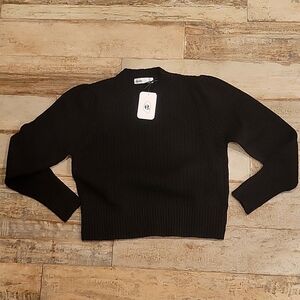 Élodie Texture Crew Neck Sweater Size M